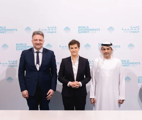 Serbia Signs with UAE’s ATRC to Encourage Use of Falcon AI Models at WGS 2024