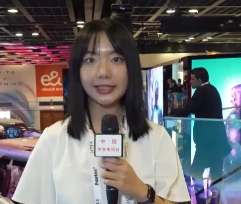 Dr. Tom McCarthy interview with CCTV on the sidelines of GITEX