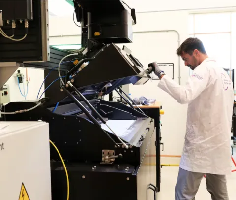 Inside the Abu Dhabi lab where 3D printers are churning out rocket parts