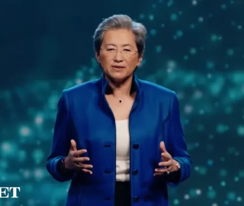 Falcon 40B is mentioned in AMD product launch