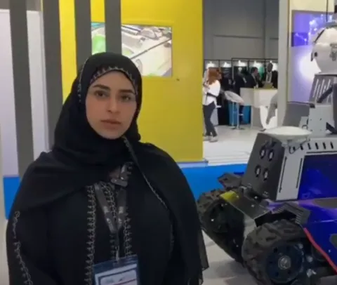 Khawla Al Mazrouie interview with Al Khaleej